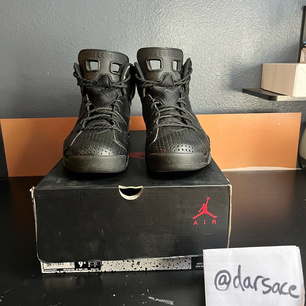 Nike Jordan Retro 6 Black Cats - Picture 2 of 5